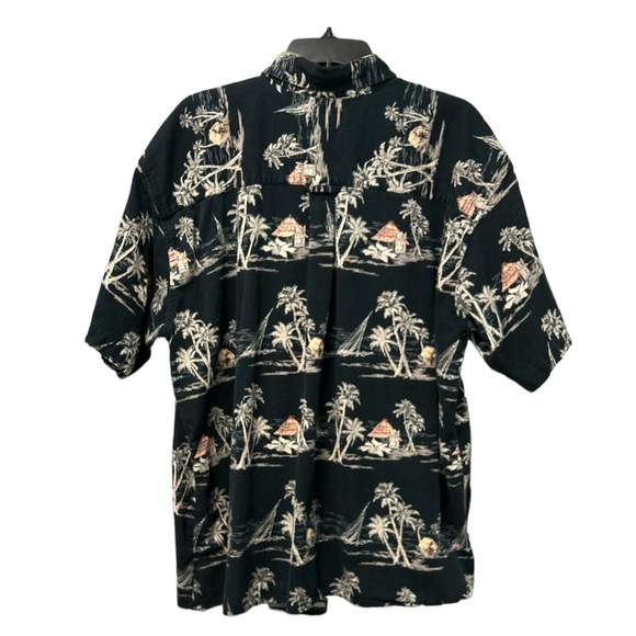 Knights Sportswear Men’s 100% Cotton Hawaiian Button Down Shirt Size 2X - Picture 4 of 6